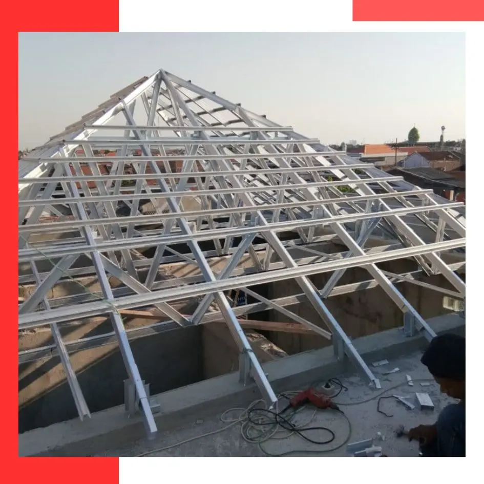 Renovasi atap baja ringan